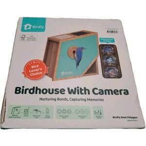Birdfy Smart Bird House with Camera | Lifetime AI Identify | Auto-Record Nesting